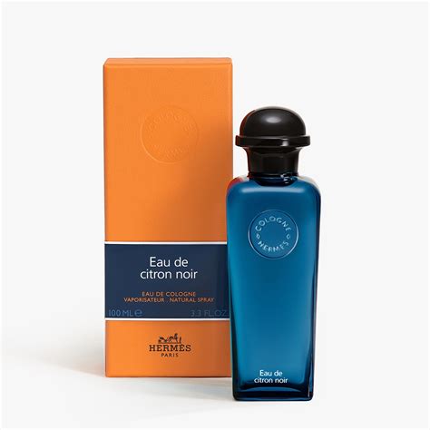 eau de parfum citron noir hermes|hermes perfume lemon.